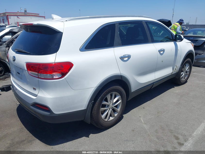 2016 Kia Sorento VIN 5XYPG4A36GG101915 IAAI salvage auction — THEFT, Salvage Title, sold $350 on 2026-07-09 (photo 4)