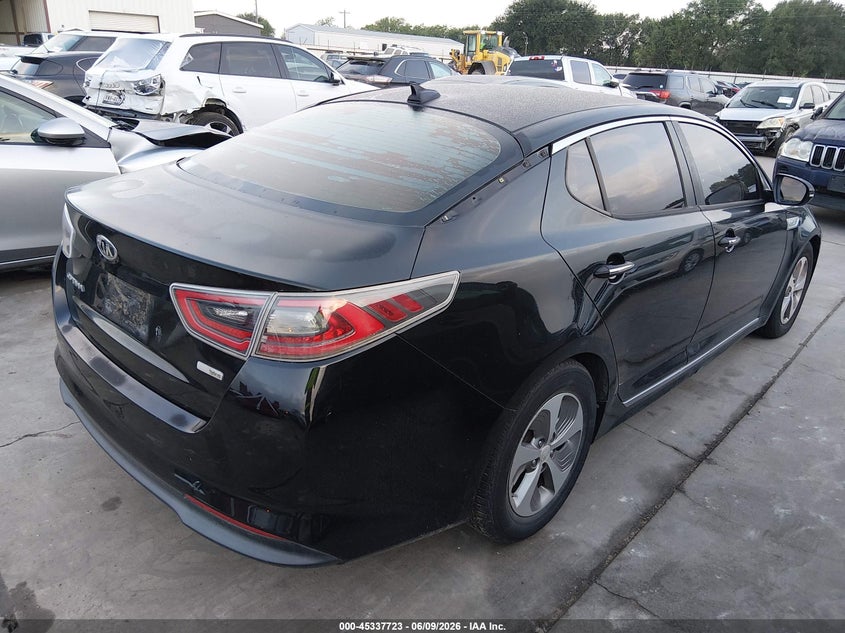 2015 Kia Optima VIN KNAGM4AD9F5088339 IAAI salvage auction — NORMAL WEAR, Salvage Title, sold $575 on 2026-07-21 (photo 4)
