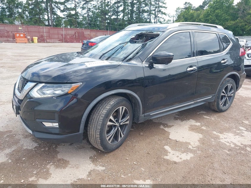 2018 Nissan Rogue VIN JN8AT2MV6JW309116 IAAI salvage auction — FRONT & REAR, Salvage Title, sold $3,250 on 2026-07-31 (photo 2)