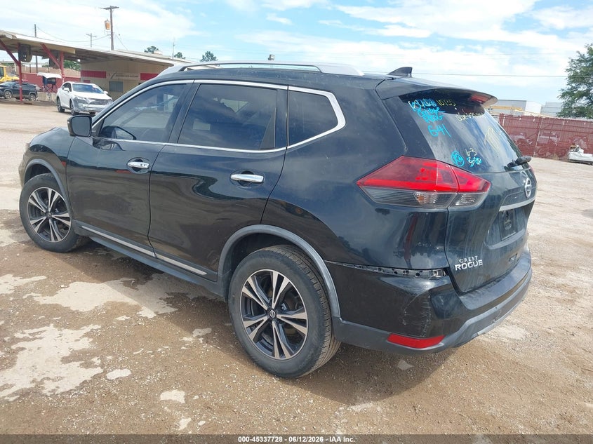 2018 Nissan Rogue VIN JN8AT2MV6JW309116 IAAI salvage auction — FRONT & REAR, Salvage Title, sold $3,250 on 2026-07-31 (photo 3)