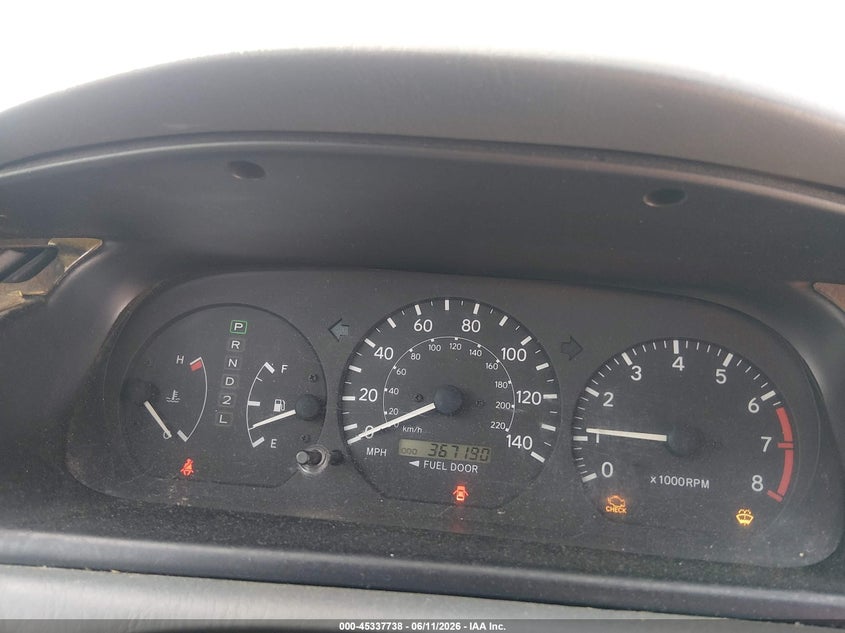 2000 Toyota Camry VIN JT2BG22K8Y0482025 IAAI salvage auction — NORMAL WEAR, Clear (Missouri), sold $125 on 2026-07-07 (photo 7)