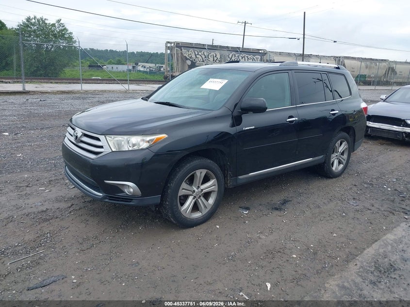2012 Toyota Highlander VIN 5TDDK3EH9CS157202 IAAI salvage auction — NORMAL WEAR, Salvage Title, sold $4,250 on 2026-07-24 (photo 2)