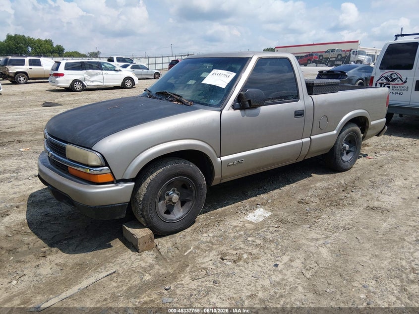 2000 Chevrolet S-10 pickup VIN 1GCCS144XY8177436 IAAI salvage auction — TRANSMISSION, Clear (Georgia), sold $275 on 2026-07-09 (photo 2)