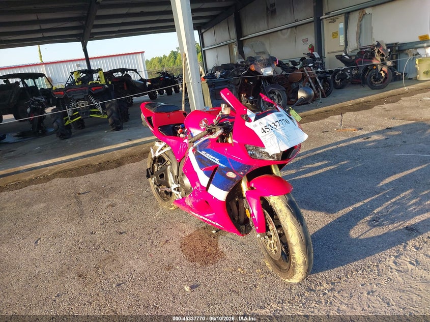 2021 Honda Cbr VIN JH2PC40J8MK700663 IAAI salvage auction — ALL OVER, Salvage (Louisiana), sold $3,450 on 2026-07-15 (photo 1)