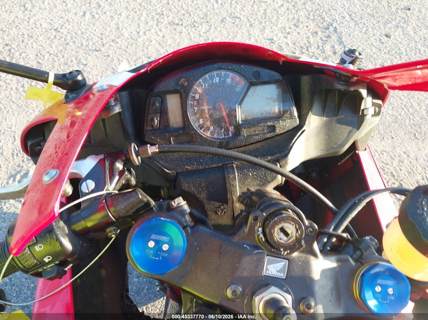2021 Honda Cbr VIN JH2PC40J8MK700663 IAAI salvage auction — ALL OVER, Salvage (Louisiana), sold $3,450 on 2026-07-15 (photo 7)