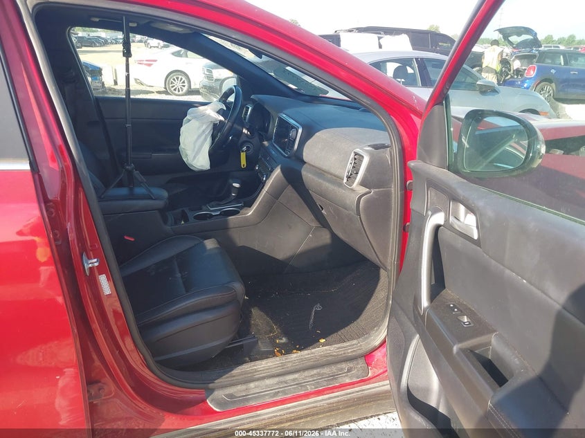 2020 Kia Sportage VIN KNDP6CAC8L7826565 IAAI salvage auction — FRONT END, Salvage (Ohio), sold $3,150 on 2026-07-08 (photo 5)