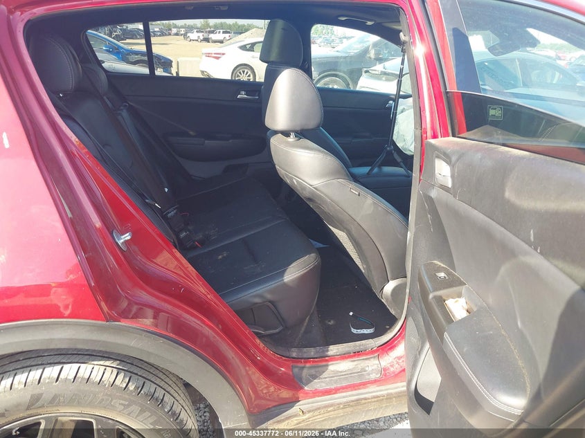 2020 Kia Sportage VIN KNDP6CAC8L7826565 IAAI salvage auction — FRONT END, Salvage (Ohio), sold $3,150 on 2026-07-08 (photo 8)