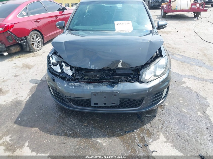 2013 Volkswagen Gti VIN WVWHD7AJ6DW134635 IAAI salvage auction — ENGINE DAMAGE, Clear (Virginia), sold $325 on 2026-07-11 (photo 6)