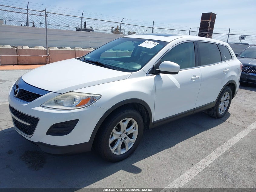 2012 Mazda Cx-9 VIN JM3TB2CV9C0355531 IAAI salvage auction — RIGHT SIDE, Salvage Title, sold $1,925 on 2026-07-08 (photo 2)