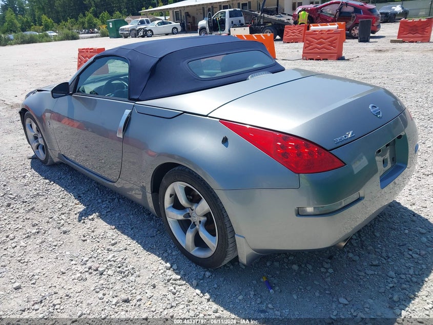 2006 Nissan 350z VIN JN1AZ36A56M455409 IAAI salvage auction — FRONT END, Salvage (North Carolina), sold $1,300 on 2026-07-09 (photo 3)
