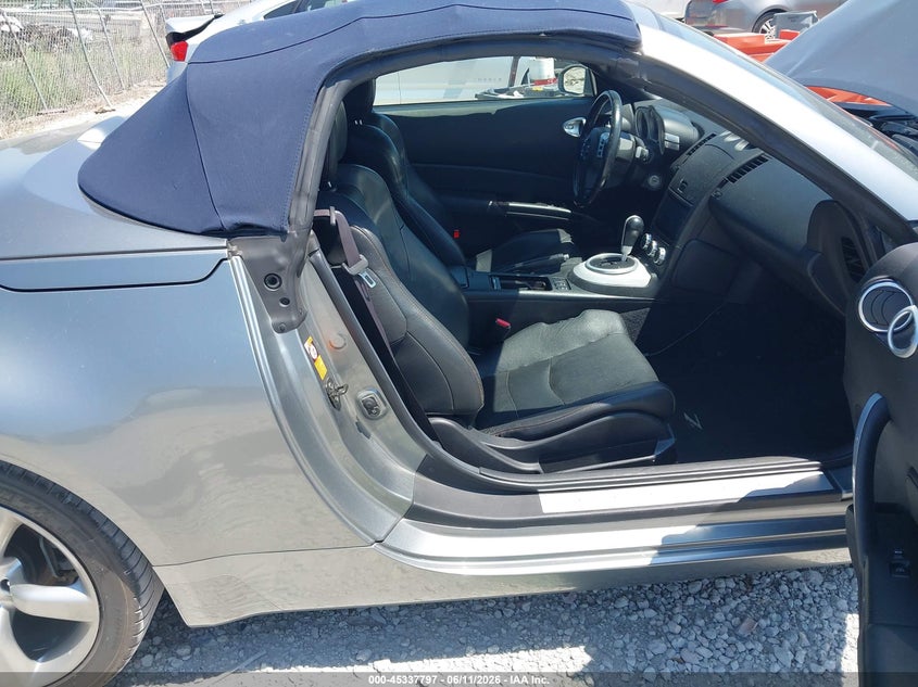 2006 Nissan 350z VIN JN1AZ36A56M455409 IAAI salvage auction — FRONT END, Salvage (North Carolina), sold $1,300 on 2026-07-09 (photo 8)