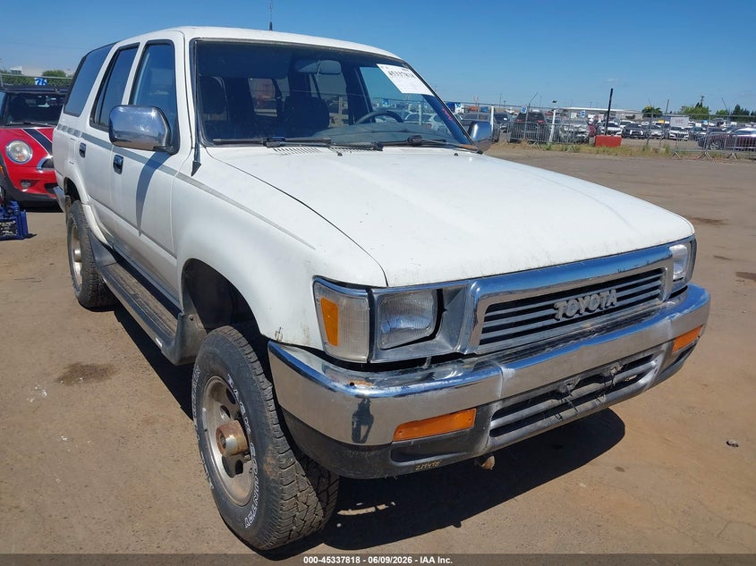 1991 Toyota 4runner VIN JT3VN39W8M8013798 IAAI salvage auction — NORMAL WEAR, Clear - Dealer Only (California), sold $375 on 2026-07-08 (photo 6)