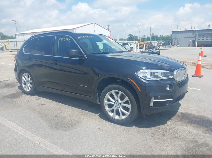 2016 BMW X5 VIN 5UXKT0C52G0S76499 IAAI salvage auction — REAR END, Clear (Indiana), sold $3,750 on 2026-07-24 (photo 1)