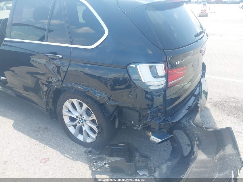 2016 BMW X5 VIN 5UXKT0C52G0S76499 IAAI salvage auction — REAR END, Clear (Indiana), sold $3,750 on 2026-07-24 (photo 6)