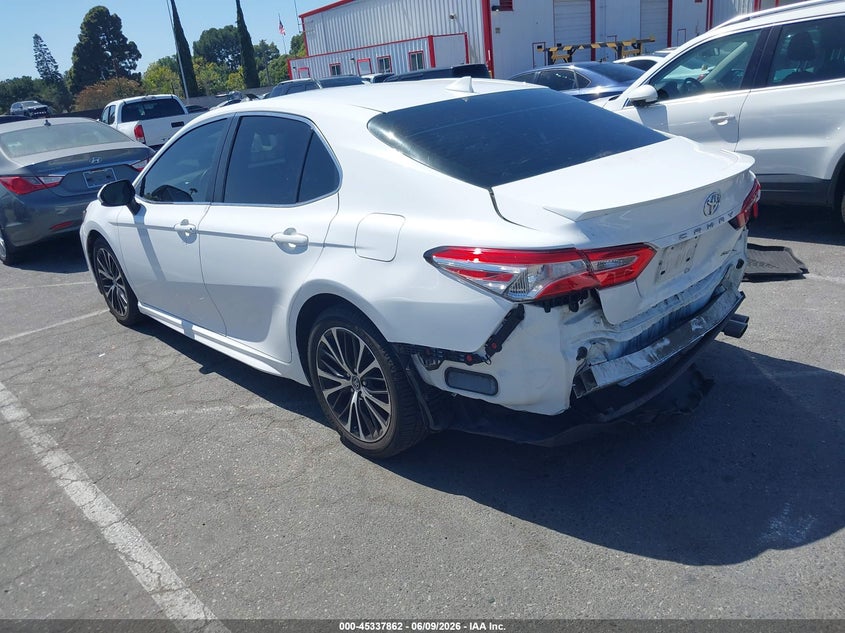 2020 Toyota Camry VIN 4T1G11AK5LU867100 IAAI salvage auction — REAR END, Salvage Title, sold $7,825 on 2026-07-09 (photo 3)