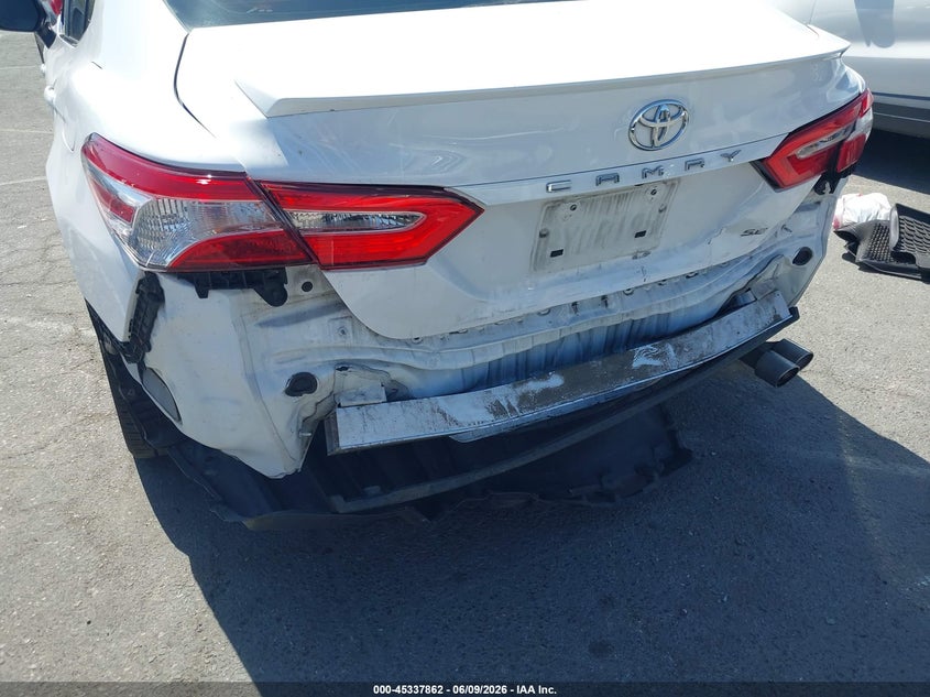 2020 Toyota Camry VIN 4T1G11AK5LU867100 IAAI salvage auction — REAR END, Salvage Title, sold $7,825 on 2026-07-09 (photo 6)