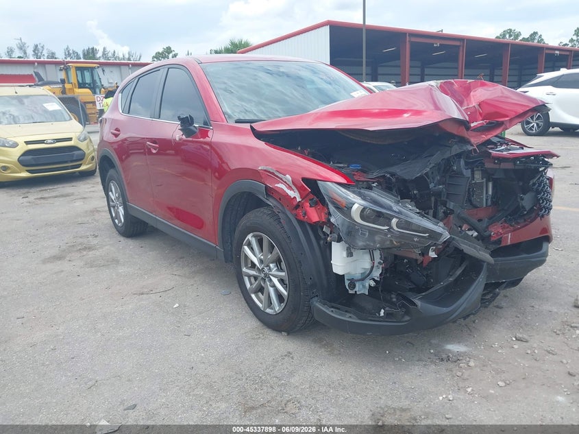 2022 Mazda Cx-5 VIN JM3KFBCM5N0577851 IAAI salvage auction — FRONT END, Salvage Title, sold $5,075 on 2026-07-13 (photo 1)