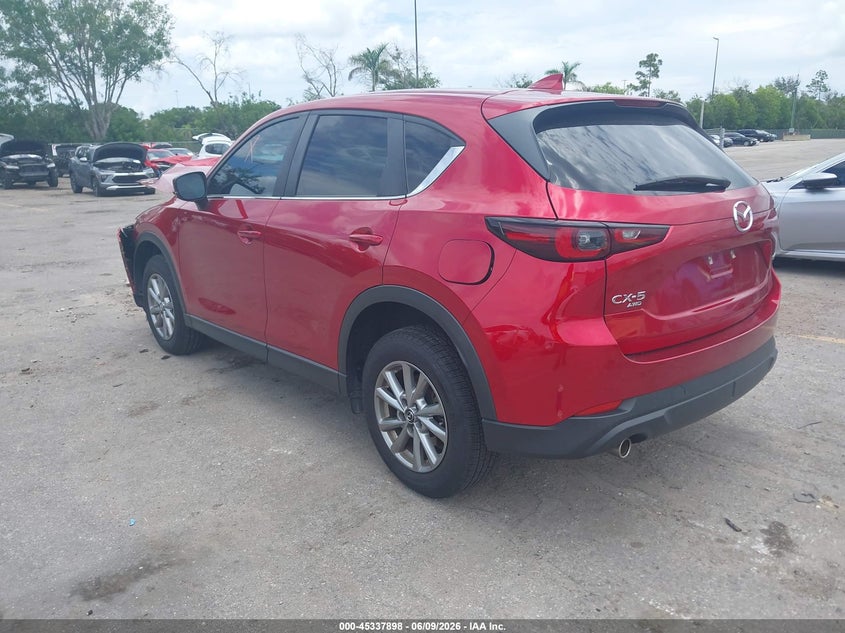 2022 Mazda Cx-5 VIN JM3KFBCM5N0577851 IAAI salvage auction — FRONT END, Salvage Title, sold $5,075 on 2026-07-13 (photo 3)