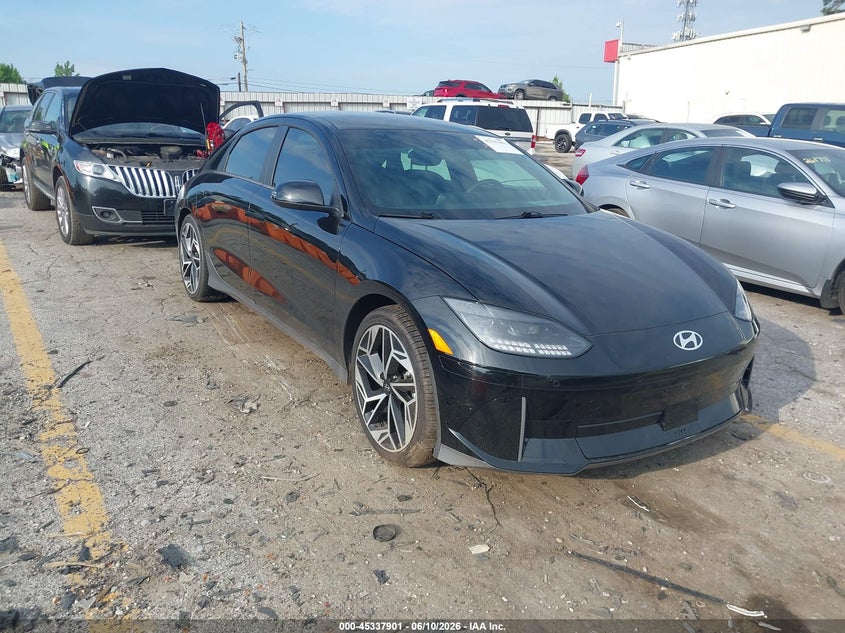 2023 Hyundai Ioniq 6 VIN KMHM34AA3PA048857 — IAAI salvage auction photo