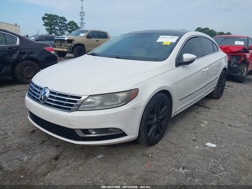 2013 Volkswagen Passat cc VIN WVWRP7AN8DE511034 IAAI salvage auction — REAR END, Salvage (Georgia), sold $150 on 2026-07-29 (photo 2)