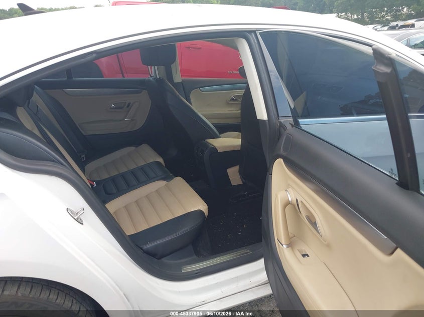 2013 Volkswagen Passat cc VIN WVWRP7AN8DE511034 IAAI salvage auction — REAR END, Salvage (Georgia), sold $150 on 2026-07-29 (photo 8)