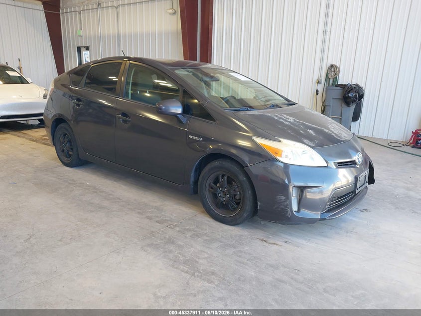 2012 Toyota Prius VIN JTDKN3DU9C5409551 IAAI salvage auction — LEFT FRONT, Salvage (Utah), sold $25 on 2026-07-29 (photo 1)