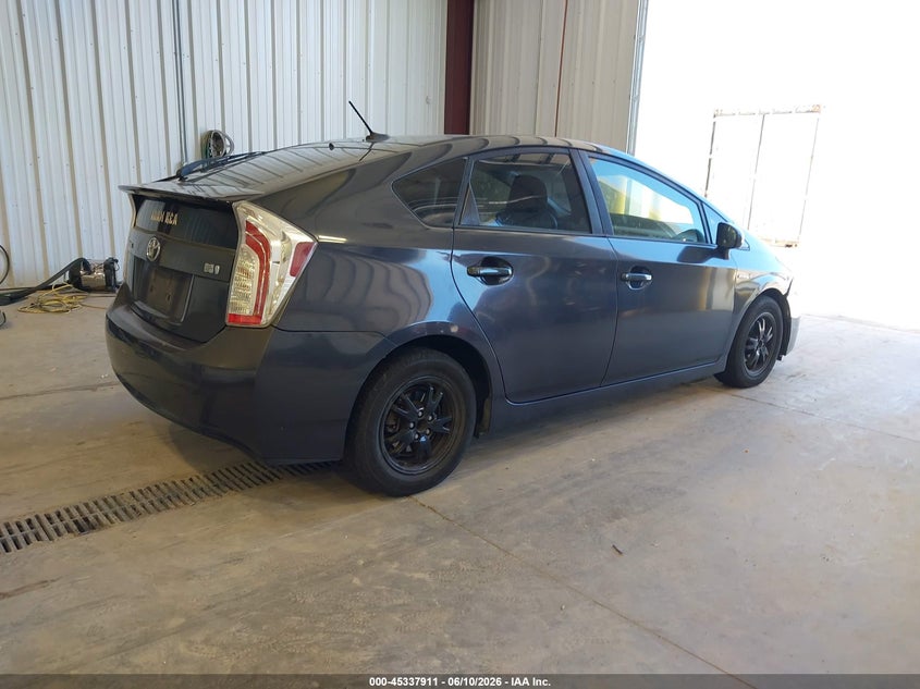 2012 Toyota Prius VIN JTDKN3DU9C5409551 IAAI salvage auction — LEFT FRONT, Salvage (Utah), sold $25 on 2026-07-29 (photo 4)