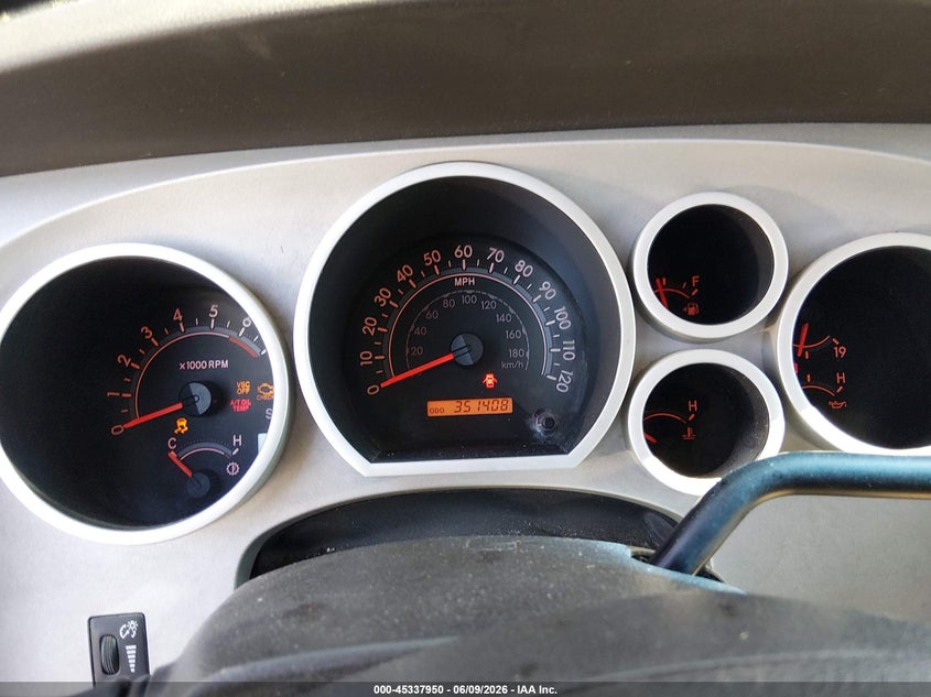 2008 Toyota Tundra VIN 5TFBT54198X014370 IAAI salvage auction — NORMAL WEAR, Clear (Mississippi), sold $925 on 2026-07-08 (photo 7)