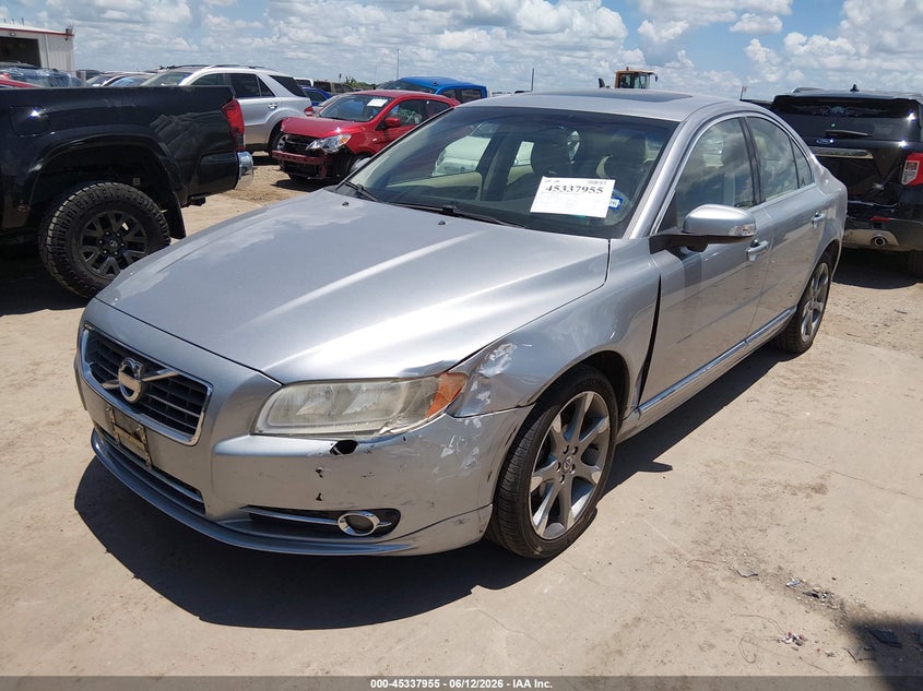 2011 Volvo S80 VIN YV1952AS0B1143414 IAAI salvage auction — LEFT FRONT, Salvage (Texas), sold $425 on 2026-07-14 (photo 2)