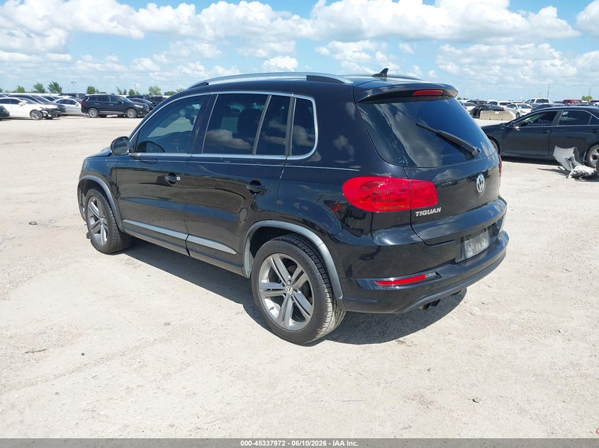 2017 Volkswagen Tiguan VIN WVGTV7AX4HW507202 IAAI salvage auction — FRONT END, Salvage Title, sold $1,750 on 2026-08-19 (photo 3)