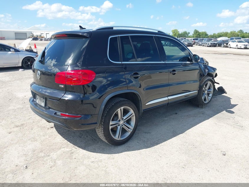 2017 Volkswagen Tiguan VIN WVGTV7AX4HW507202 IAAI salvage auction — FRONT END, Salvage Title, sold $1,750 on 2026-08-19 (photo 4)