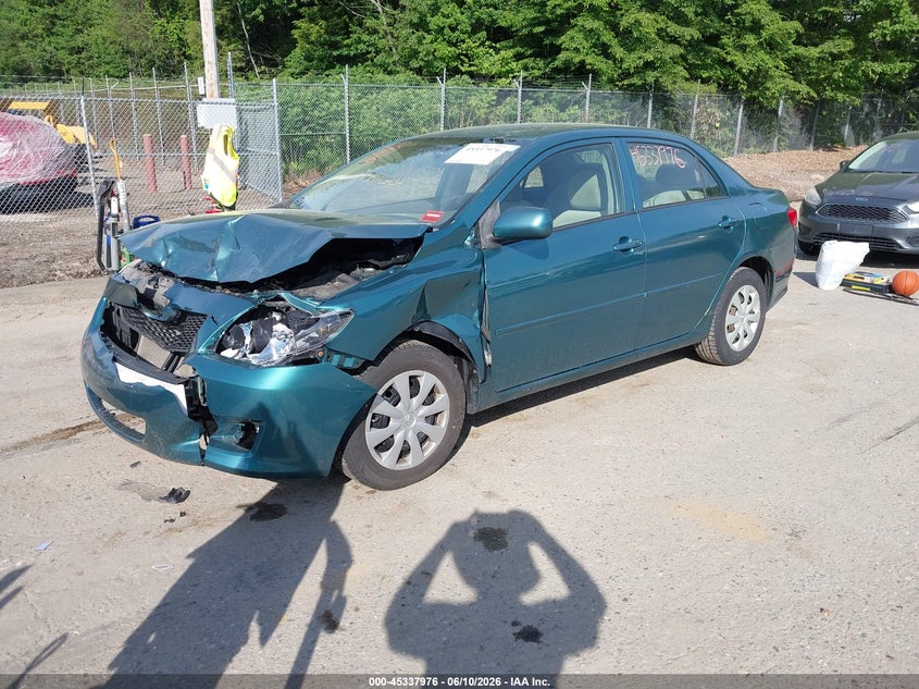 2009 Toyota Corolla VIN JTDBL40E59J039970 IAAI salvage auction — FRONT END, Salvage (Maine), sold $550 on 2026-07-27 (photo 2)