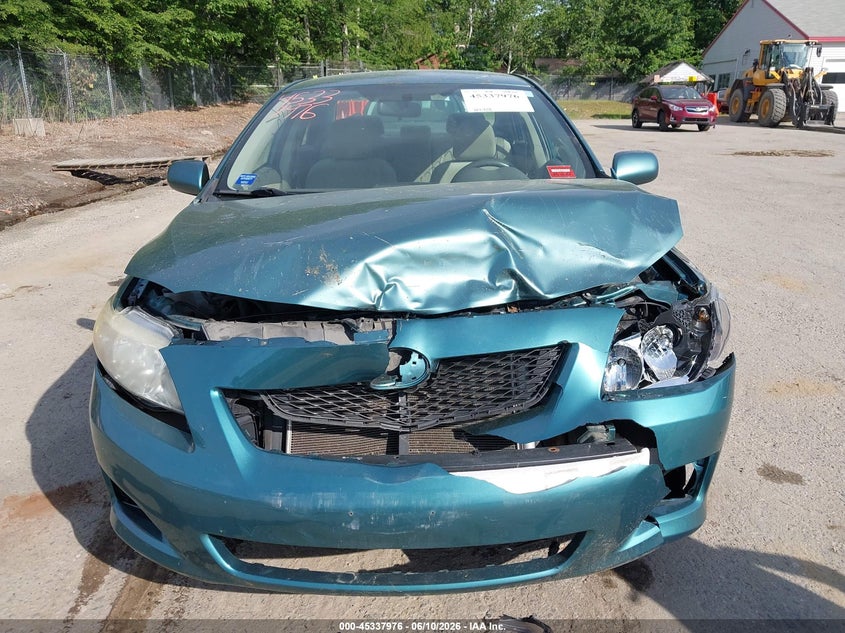 2009 Toyota Corolla VIN JTDBL40E59J039970 IAAI salvage auction — FRONT END, Salvage (Maine), sold $550 on 2026-07-27 (photo 6)