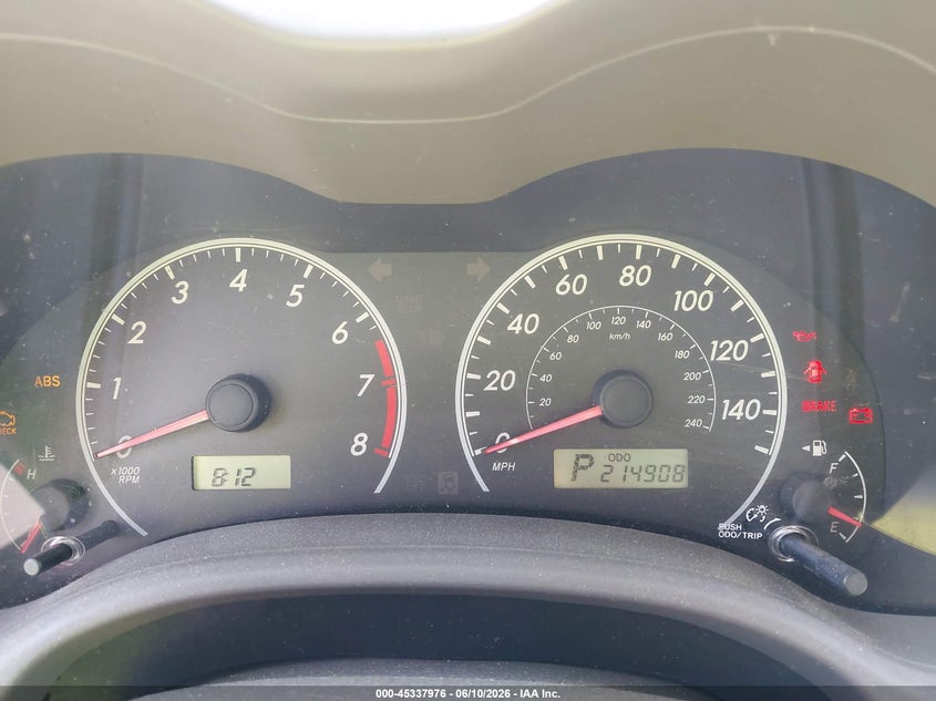 2009 Toyota Corolla VIN JTDBL40E59J039970 IAAI salvage auction — FRONT END, Salvage (Maine), sold $550 on 2026-07-27 (photo 7)
