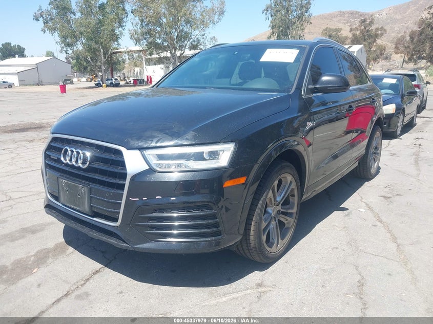 2016 Audi Q3 VIN WA1GFCFS2GR018605 IAAI salvage auction — REAR END, Salvage (California), sold $2,150 on 2026-07-28 (photo 2)