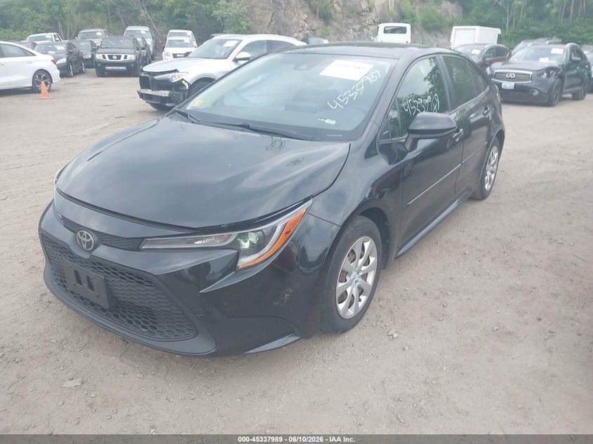 2021 Toyota Corolla VIN JTDEPMAE6MJ141478 IAAI salvage auction — RIGHT SIDE, Salvage (Rhode Island), sold $225 on 2026-07-28 (photo 2)