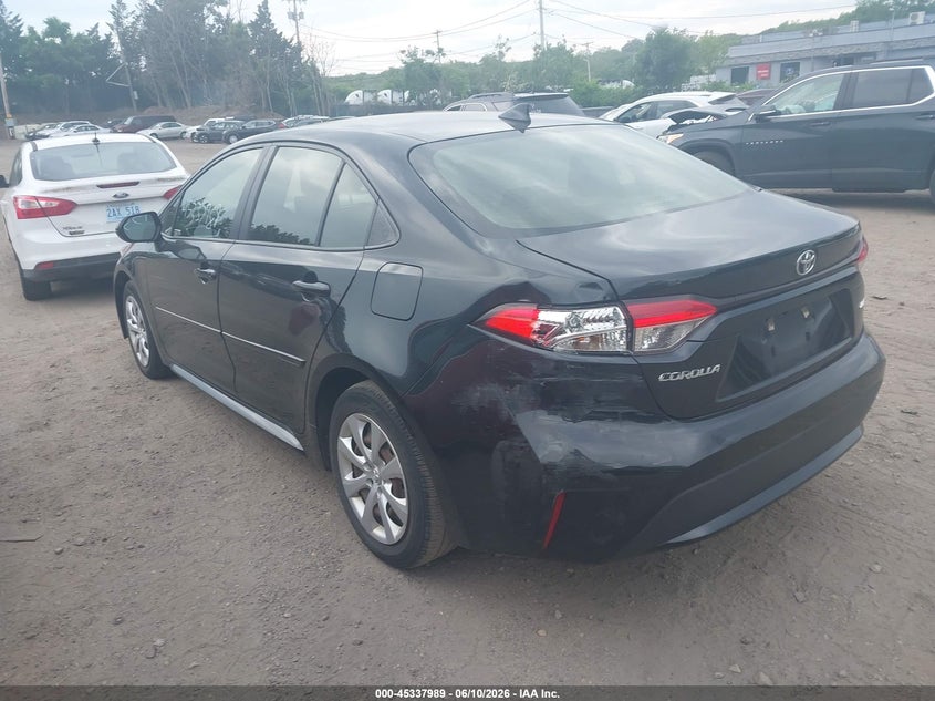 2021 Toyota Corolla VIN JTDEPMAE6MJ141478 IAAI salvage auction — RIGHT SIDE, Salvage (Rhode Island), sold $225 on 2026-07-28 (photo 3)