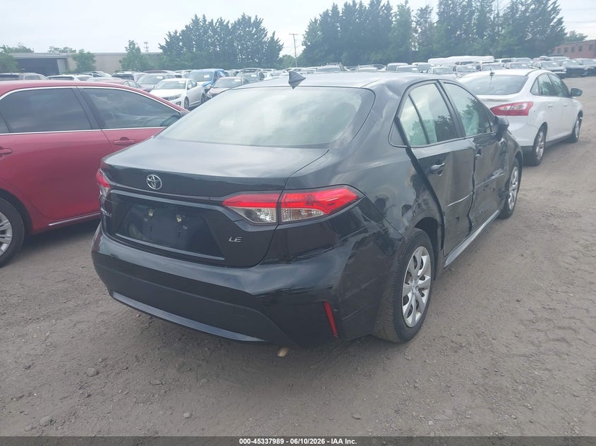 2021 Toyota Corolla VIN JTDEPMAE6MJ141478 IAAI salvage auction — RIGHT SIDE, Salvage (Rhode Island), sold $225 on 2026-07-28 (photo 4)