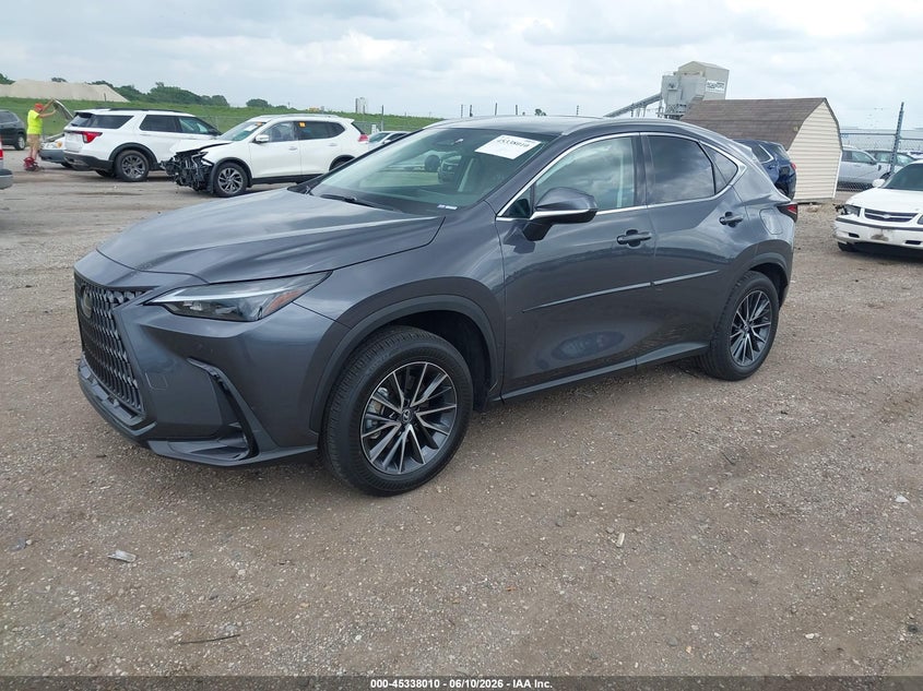 2023 Lexus Nx VIN 2T2GGCEZ7PC016159 IAAI salvage auction — SIDE, Salvage (Illinois), sold $15,100 on 2026-07-22 (photo 2)