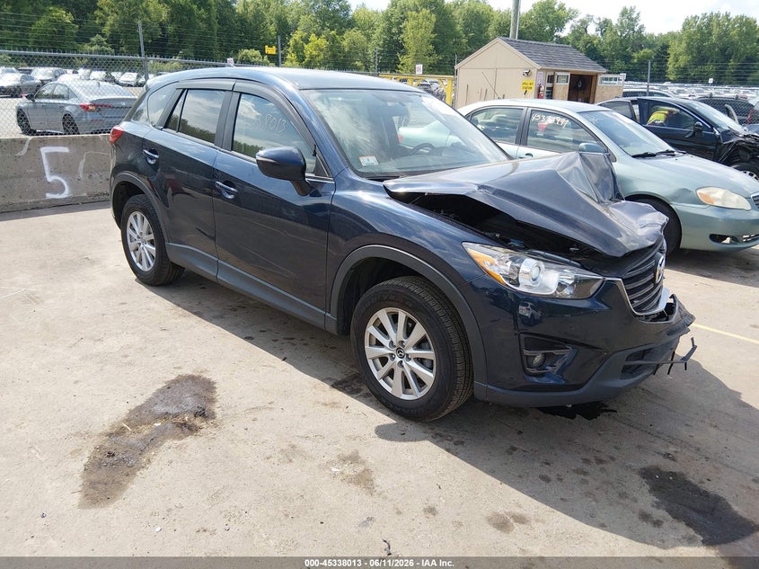2016 Mazda Cx-5 VIN JM3KE4CYXG0876434 IAAI salvage auction — FRONT END, Salvage Title, sold $2,175 on 2026-07-23 (photo 1)