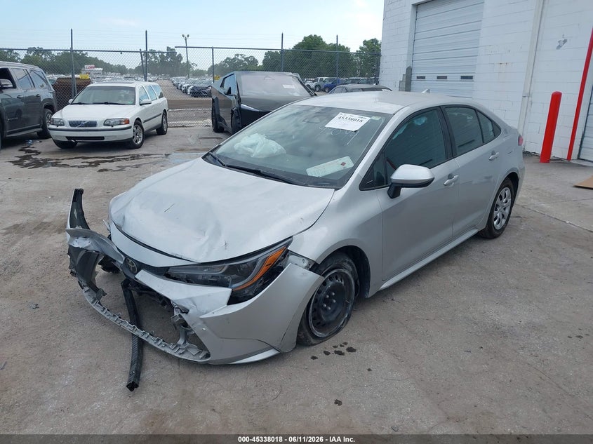2024 Toyota Corolla VIN 5YFB4MDE0RP099044 IAAI salvage auction — FRONT END, Certificate Of Destruction (Florida), sold $4,500 on 2026-07-15 (photo 2)