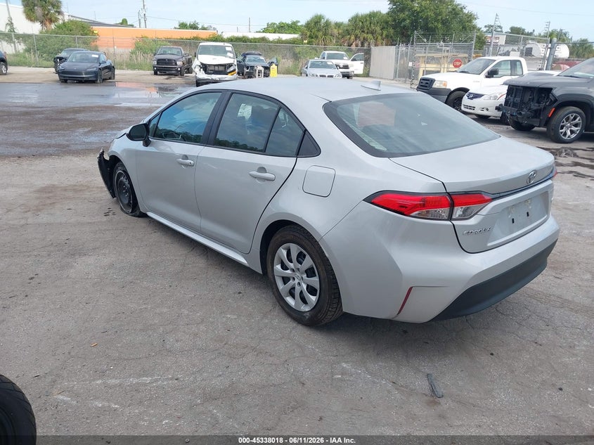 2024 Toyota Corolla VIN 5YFB4MDE0RP099044 IAAI salvage auction — FRONT END, Certificate Of Destruction (Florida), sold $4,500 on 2026-07-15 (photo 3)