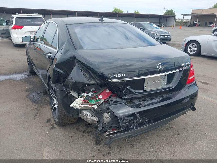 2010 Mercedes-benz S-klasse VIN WDDNG7BB8AA297318 IAAI salvage auction — LEFT REAR, Salvage (California), sold $1,050 on 2026-08-12 (photo 3)