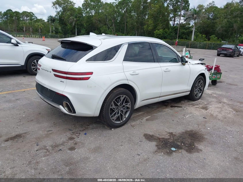 2023 Genesis Gv70 VIN KMUMADTB8PU103699 IAAI salvage auction — FRONT END, Salvage Title, sold $7,600 on 2026-07-08 (photo 4)