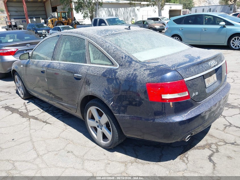 2008 Audi A6 VIN WAUAH74F18N177978 IAAI salvage auction — NORMAL WEAR, Clear - Dealer Only (California), sold $200 on 2026-07-14 (photo 3)