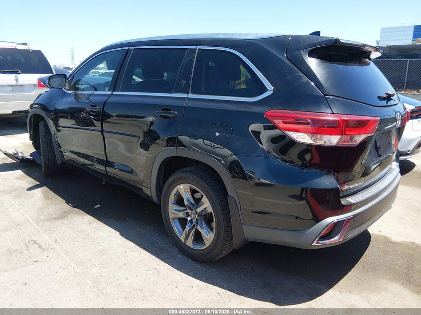 2017 Toyota Highlander VIN 5TDYZRFH0HS229717 IAAI salvage auction — FRONT END, Salvage Title, sold $5,775 on 2026-07-23 (photo 3)