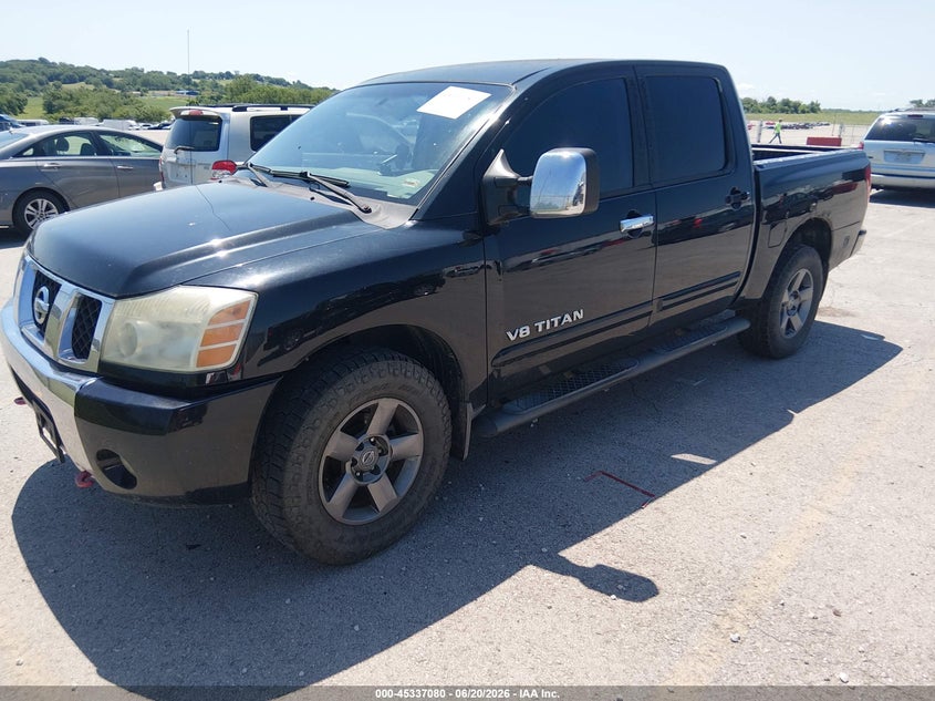 2005 Nissan TITAN VIN 1N6AA07B75N503962 IAAI salvage auction — NORMAL WEAR, Clear (Missouri), sold $675 on 2026-07-09 (photo 2)