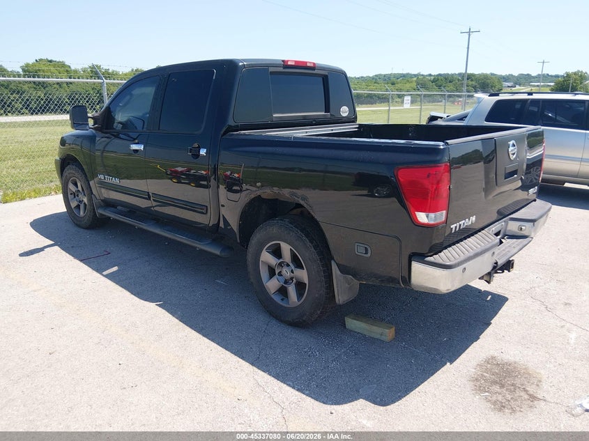 2005 Nissan TITAN VIN 1N6AA07B75N503962 IAAI salvage auction — NORMAL WEAR, Clear (Missouri), sold $675 on 2026-07-09 (photo 3)