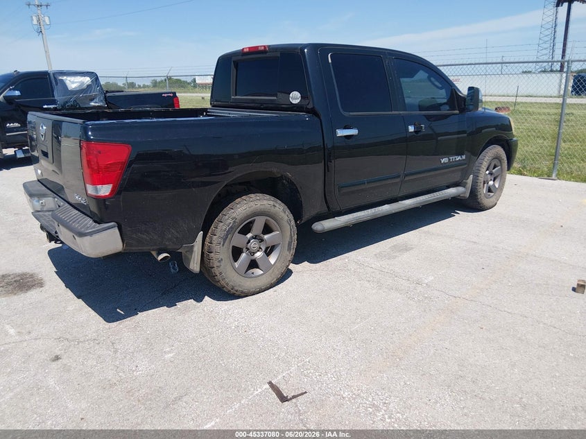 2005 Nissan TITAN VIN 1N6AA07B75N503962 IAAI salvage auction — NORMAL WEAR, Clear (Missouri), sold $675 on 2026-07-09 (photo 4)