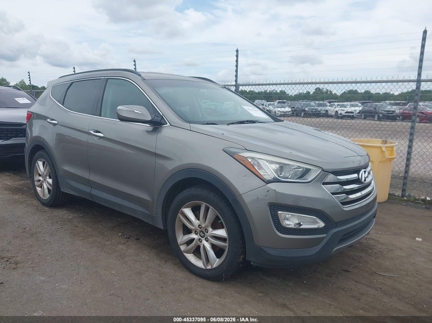 2014 Hyundai Santa fe VIN 5XYZU3LA4EG169487 IAAI salvage auction — NORMAL WEAR, Salvage Title, sold $1,625 on 2026-07-20 (photo 1)